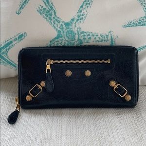 Balenciaga City Zip Around Wallet